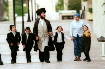 Orthodox family in NYC