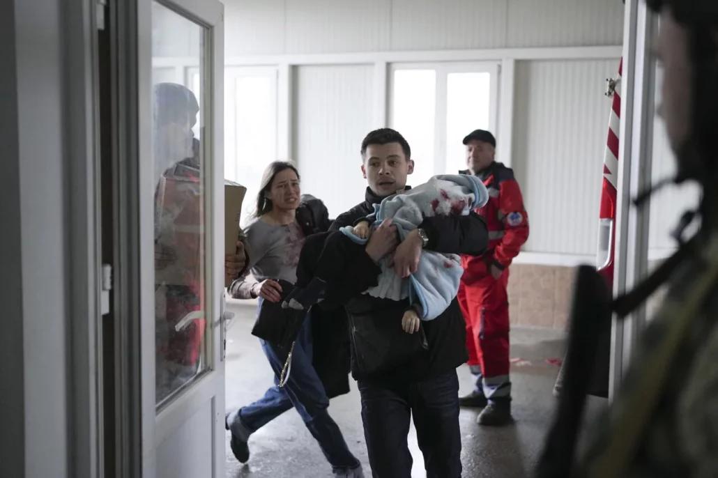 Un bébé de 18 mois blessé dans une attaque russe