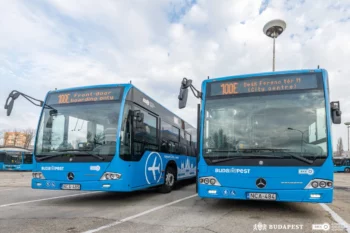 Bus de transport en commun de Budapest