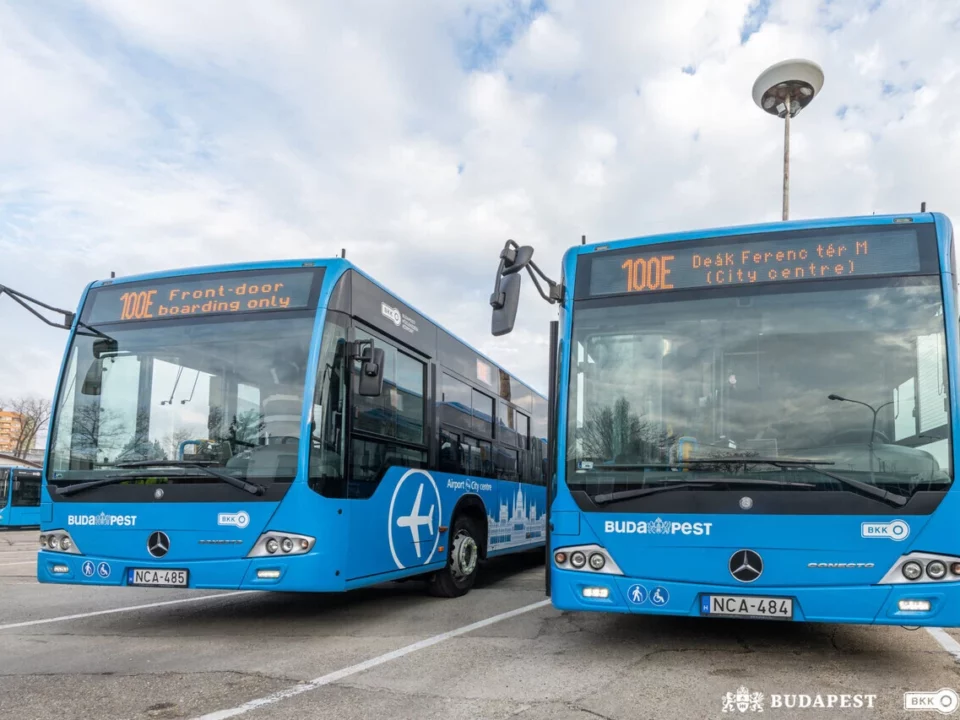Autobuses de transporte público de Budapest