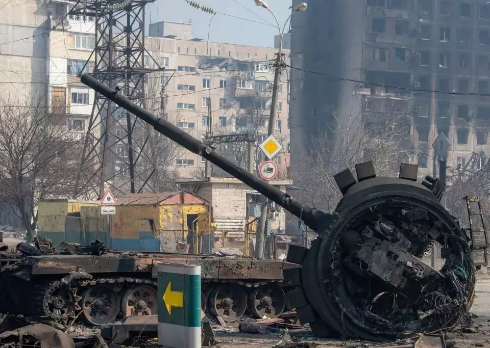 Combat vehicle in Ukraine