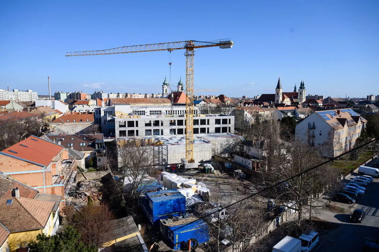 Construction site in Hungary