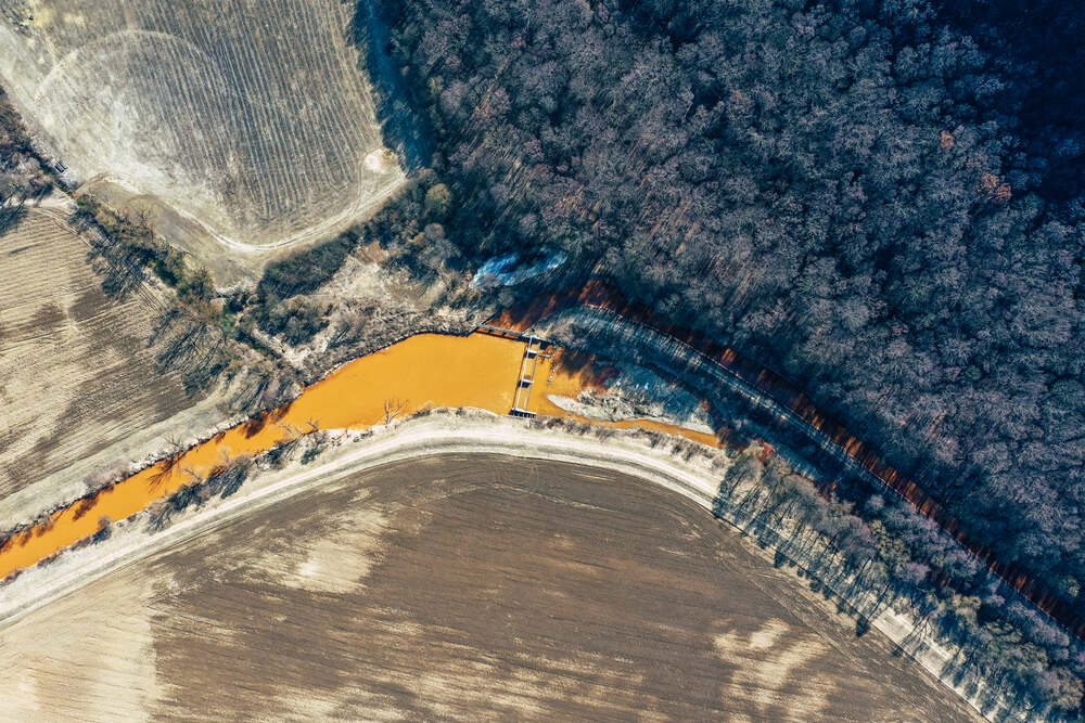 Environmental catastrophe River Sajó Slovakia Hungary