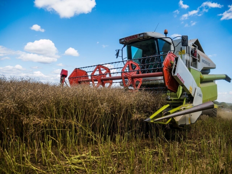 Harvester Agriculture Kombájn Combine Agrár