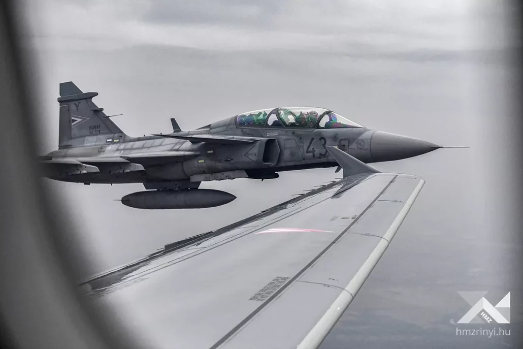 Forces de défense hongroises avion de chasse avion militaire Gripen