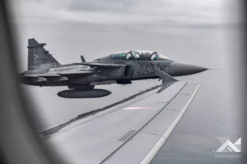 Stíhací stíhačka maďarských obranných sil Vojenská letadla Gripen