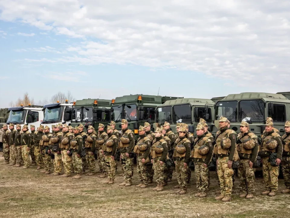 Hungarian Defense Forces military soldiers