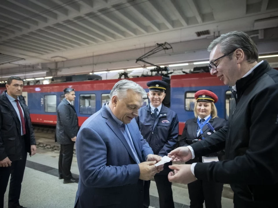 Hungarian Prime Minister Viktor Orbán and Serbian President Aleksandar Vucic