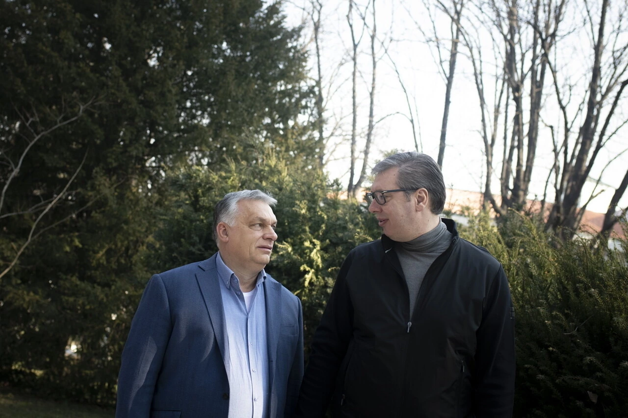 Hungarian Prime Minister Viktor Orbán and Serbian President Aleksandar Vucic 3