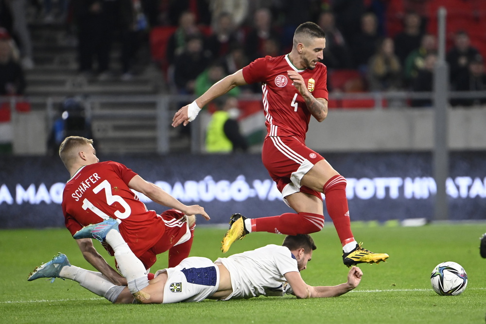 Hungary football Serbia friendly match