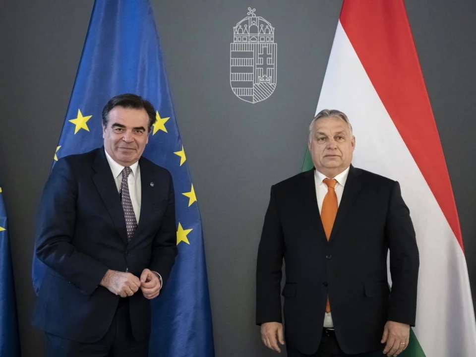 Prime Minister Viktor Orbán and the Vice-president of the European Commission