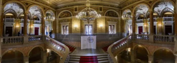 Přepracované panorama Maďarské státní opery, změna velikosti