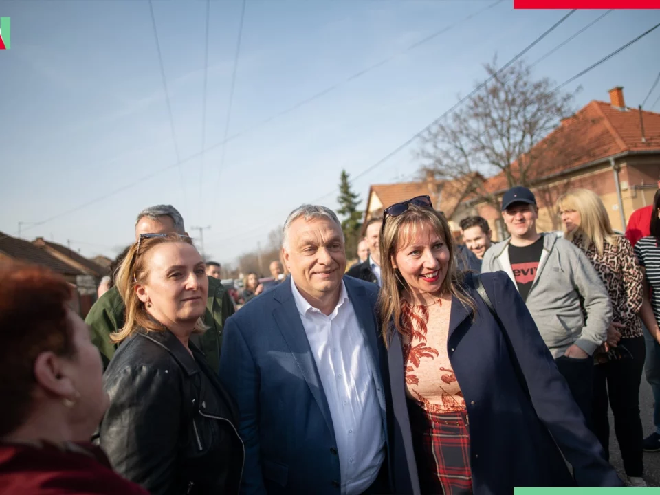 Viktor Orbán 在 Hódmezővásárhely