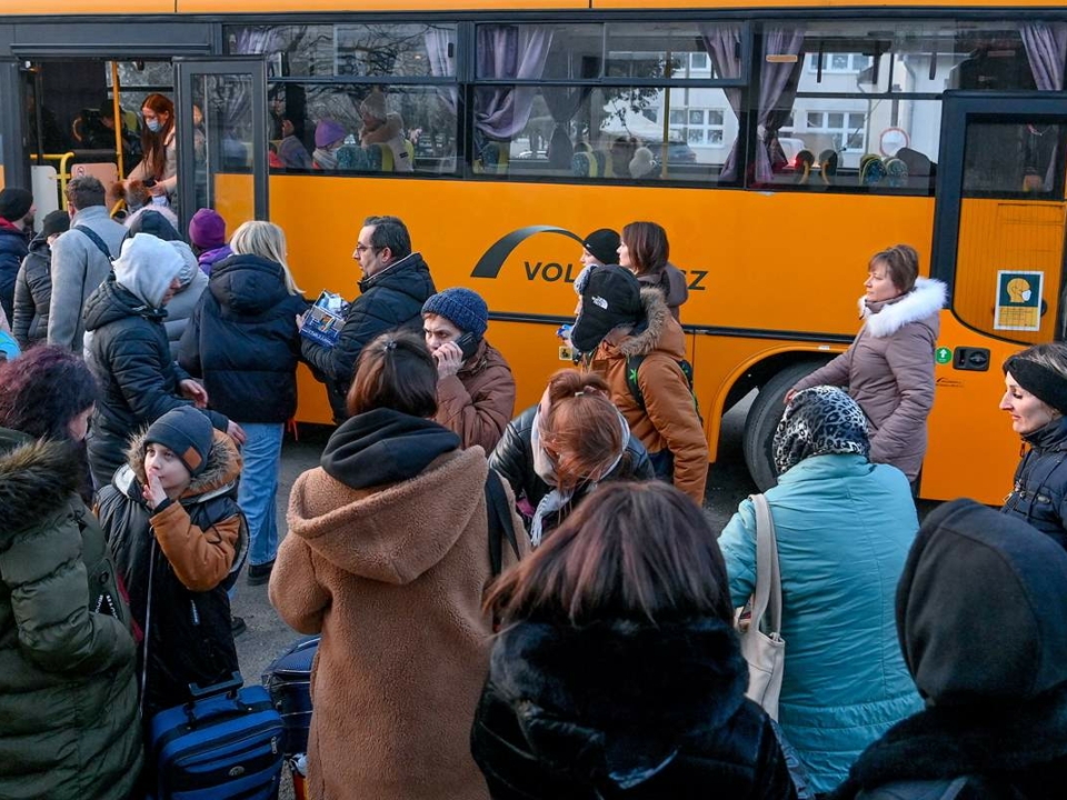 hungary ukraine refugees