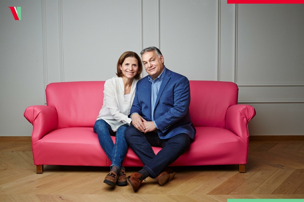 orbán and his wife