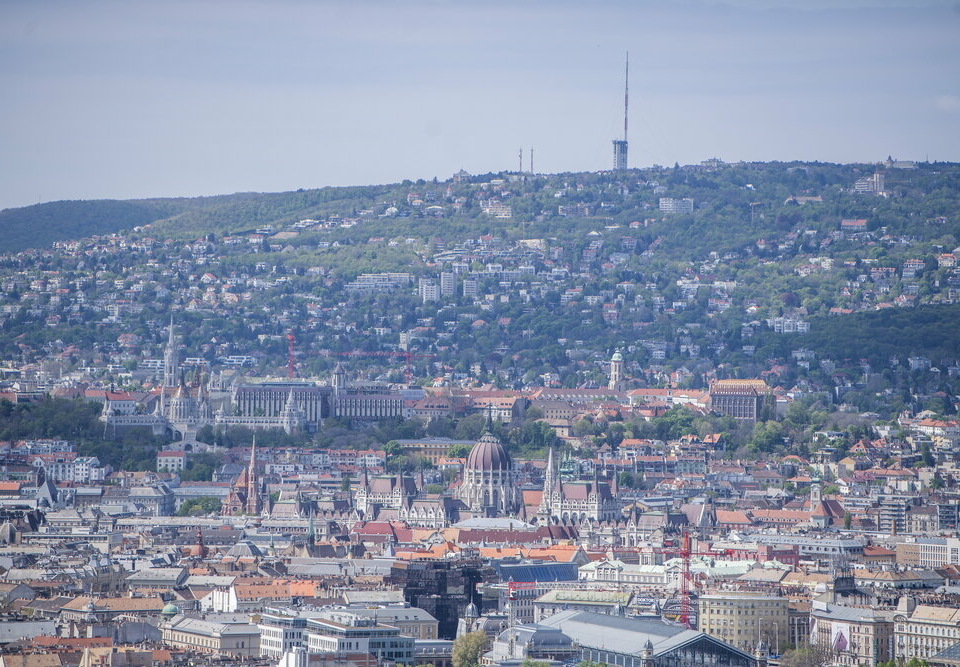 Balloon in Budapest travel tourism