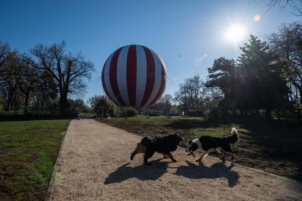 Budapest City Park balloon