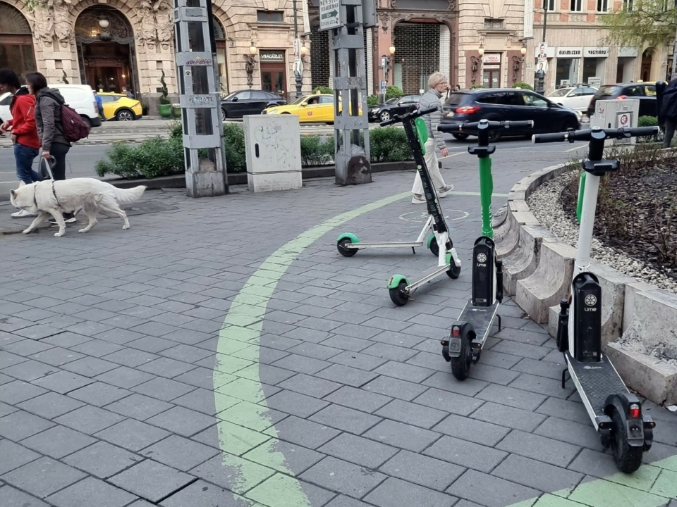 Budapest micromobility e-scooter