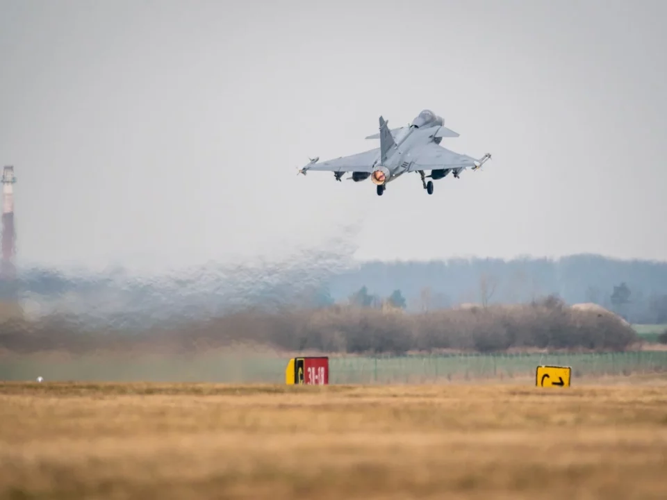 Aviones Gripen de la OTAN