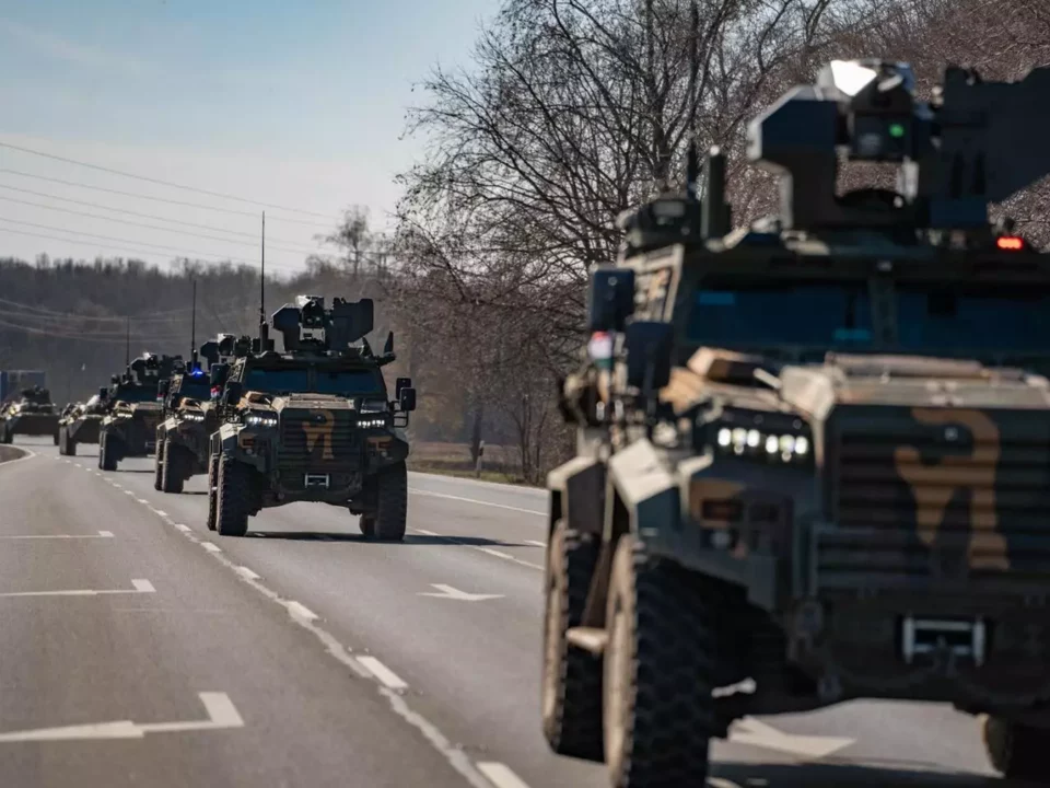 Ejército húngaro de vehículos armados