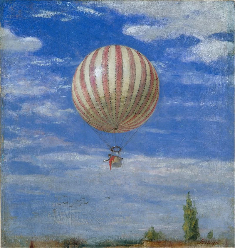 Pál Szinyei Merse_The balloon