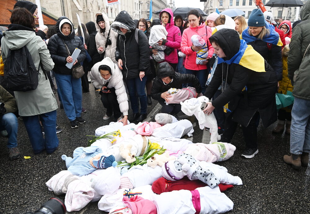 Pro-Ukraine protest in Budapest1