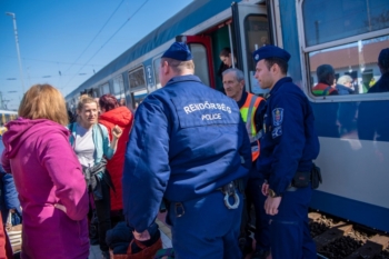 شرطة اللاجئين الأوكرانيين