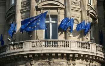 флаги зданий ЕС