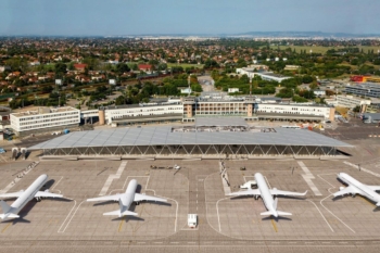aerei dell'aeroporto di budapest