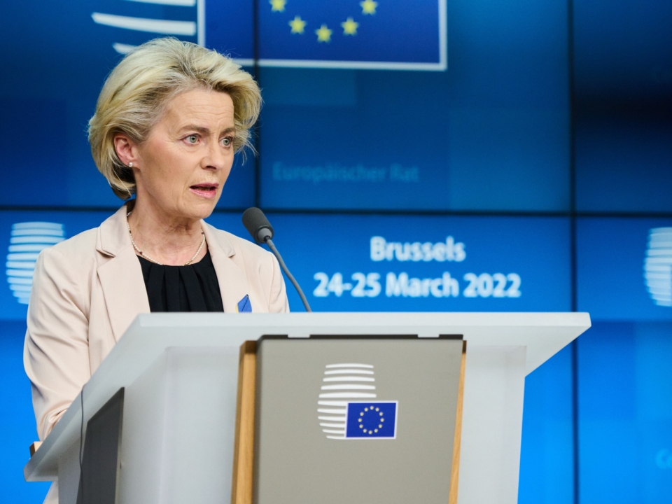 ursula von der leyen european commission president