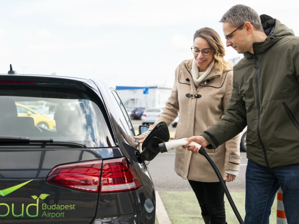 Budapest Airport making giant strides with the installation EV charging stations