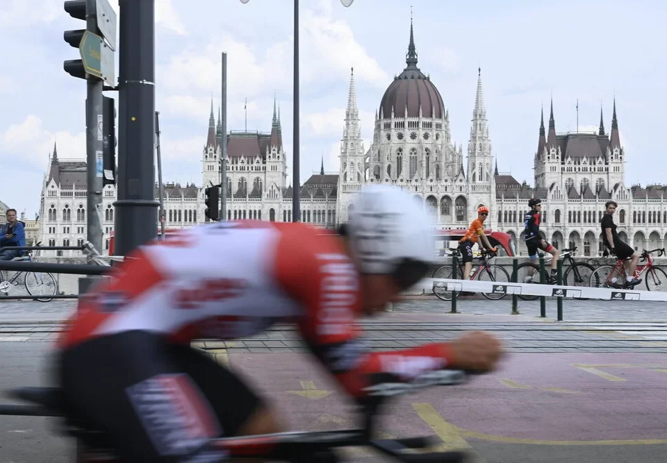 Giro de Italia Budapest segunda etapa