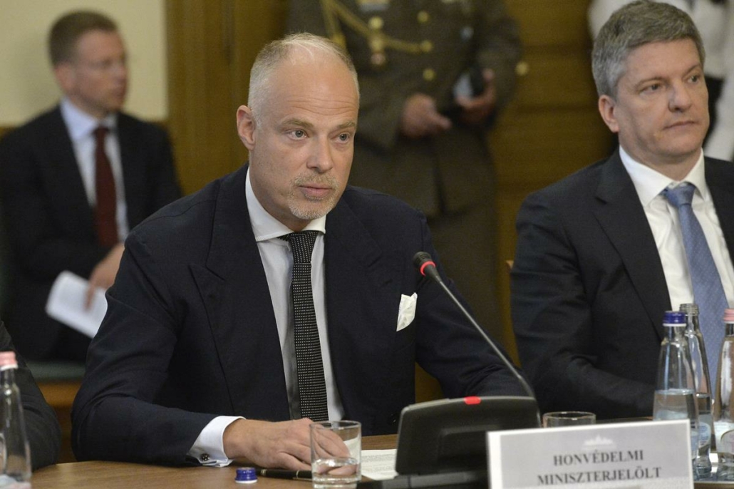 Kristóf Szalay-Bobrovniczky, kandidát na ministra obrany