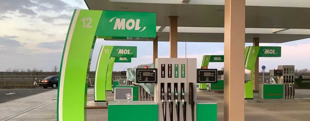 MOL Hungary filling station