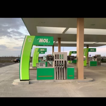 MOL Mađarska benzinska postaja