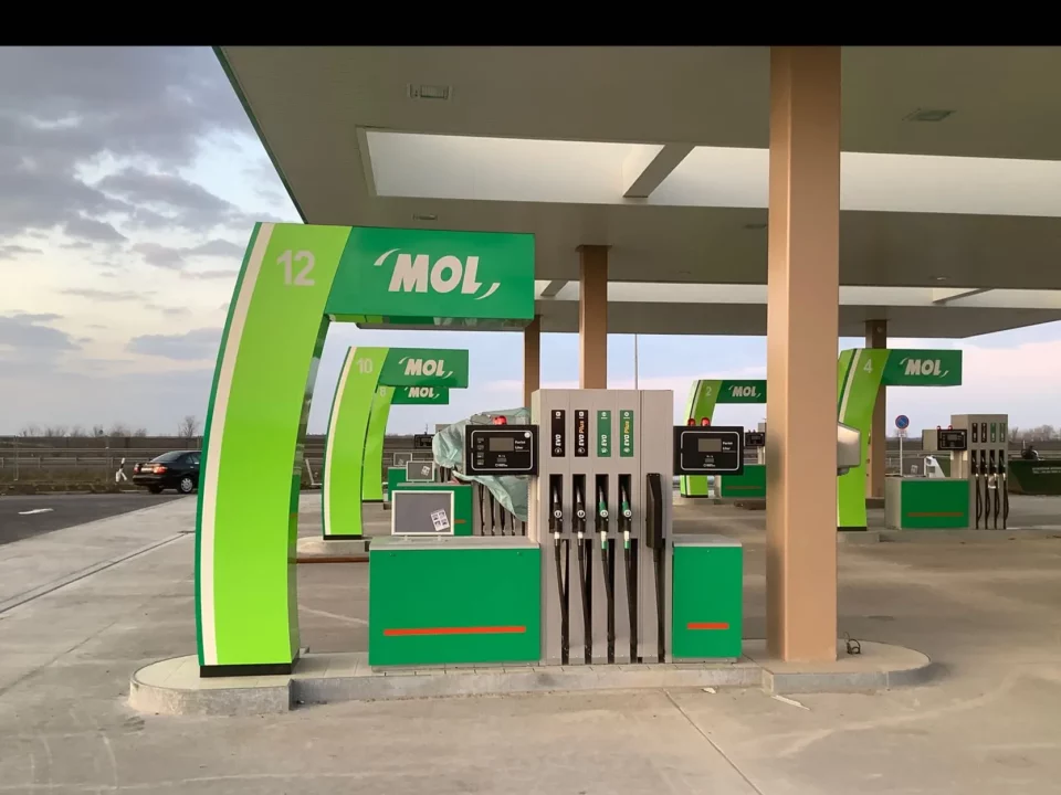 MOL Hungary filling station