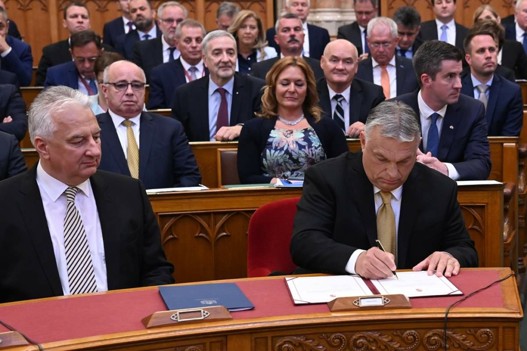 May 16, 2022. Orbán elected Hungary prime minister by lawmakers. Photo: MTI