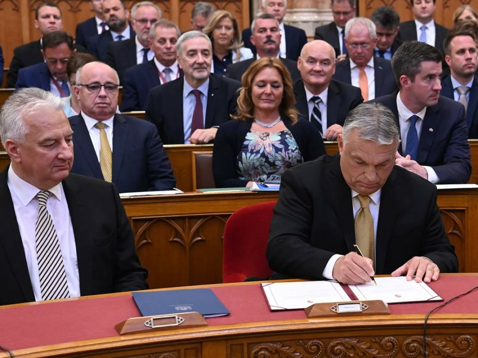 May 16, 2022. Orbán elected Hungary prime minister by lawmakers. Photo: MTI