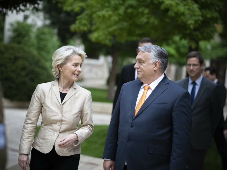 Orbán von der leyen