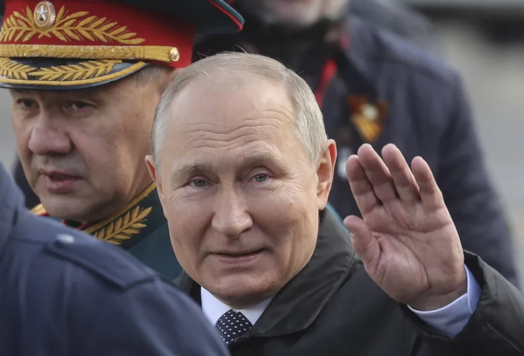 Путин Россия День Победы Москва военные