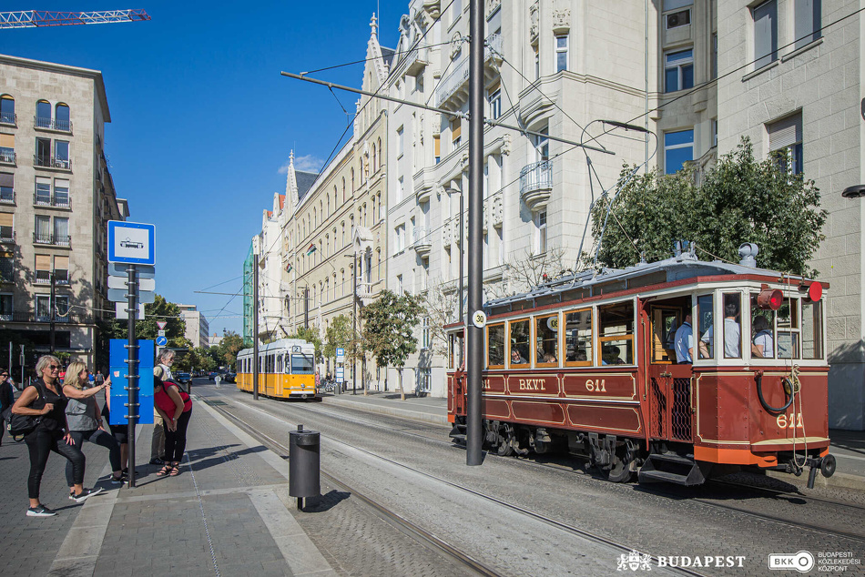 Tram in Budapest