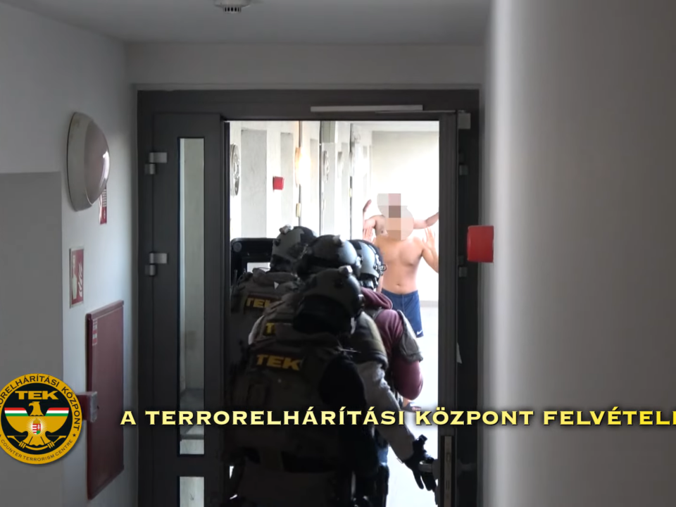 tek counter terrorism centre arrest budapest