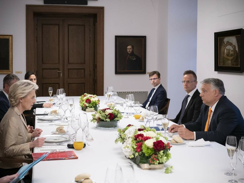 von der leyen orbán budapest