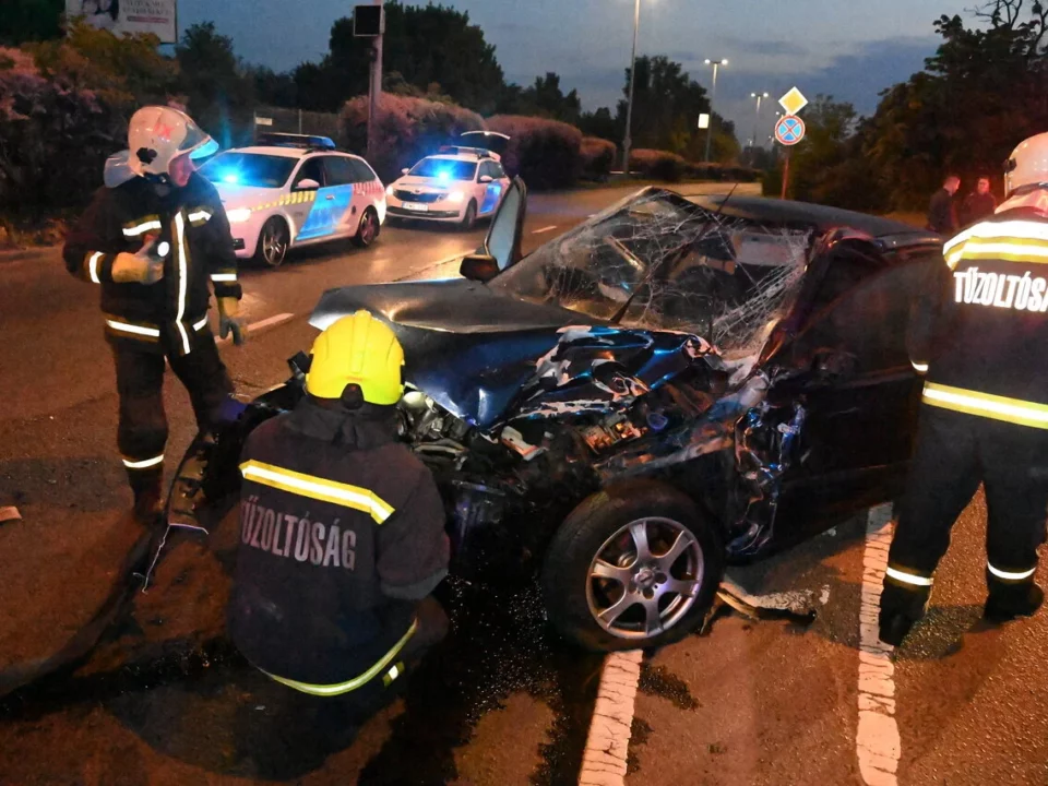 Motorway accident Hungary