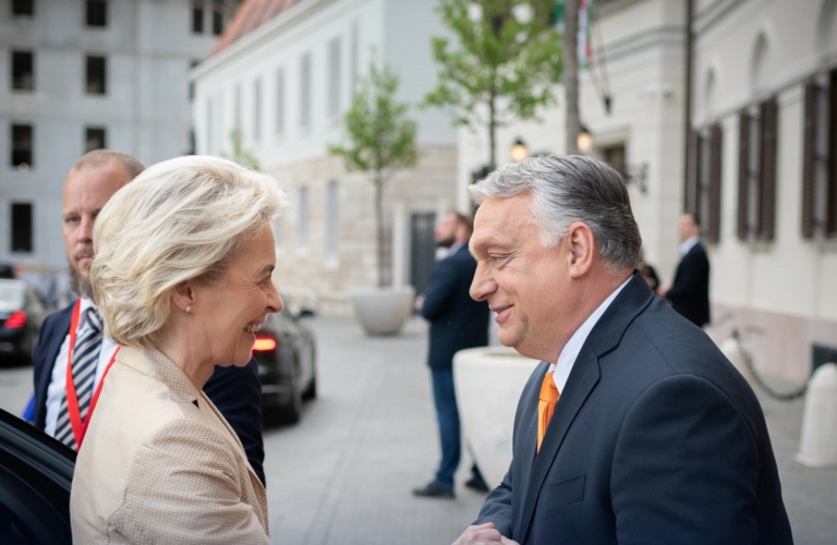 Viktor Orbán Ursula von der Leyen EU