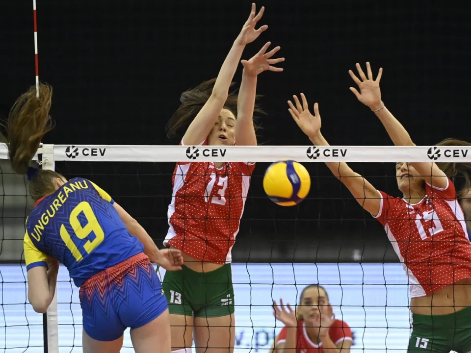 Women volleyball Hungary Ukraine Budapest