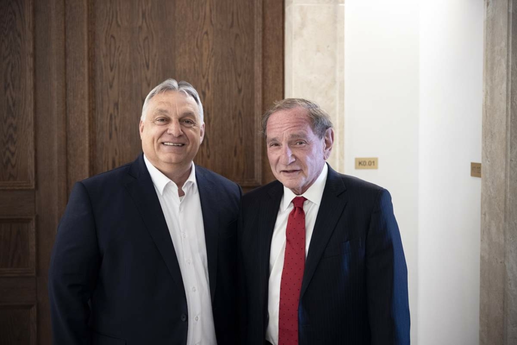 Premierminister Viktor Orban traf den in Ungarn geborenen geopolitischen US-Strategen George Friedman