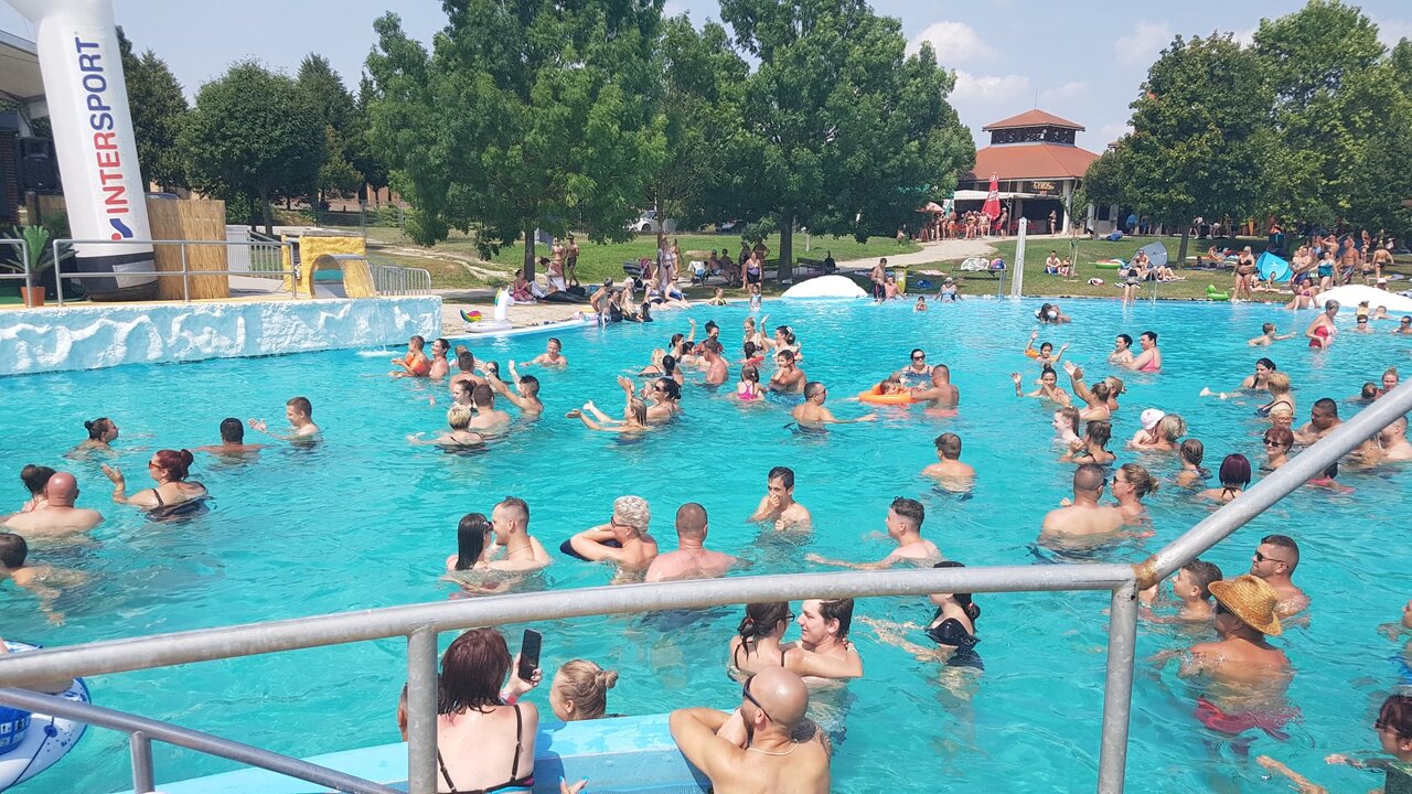 Hungarian AquaCity waterpark