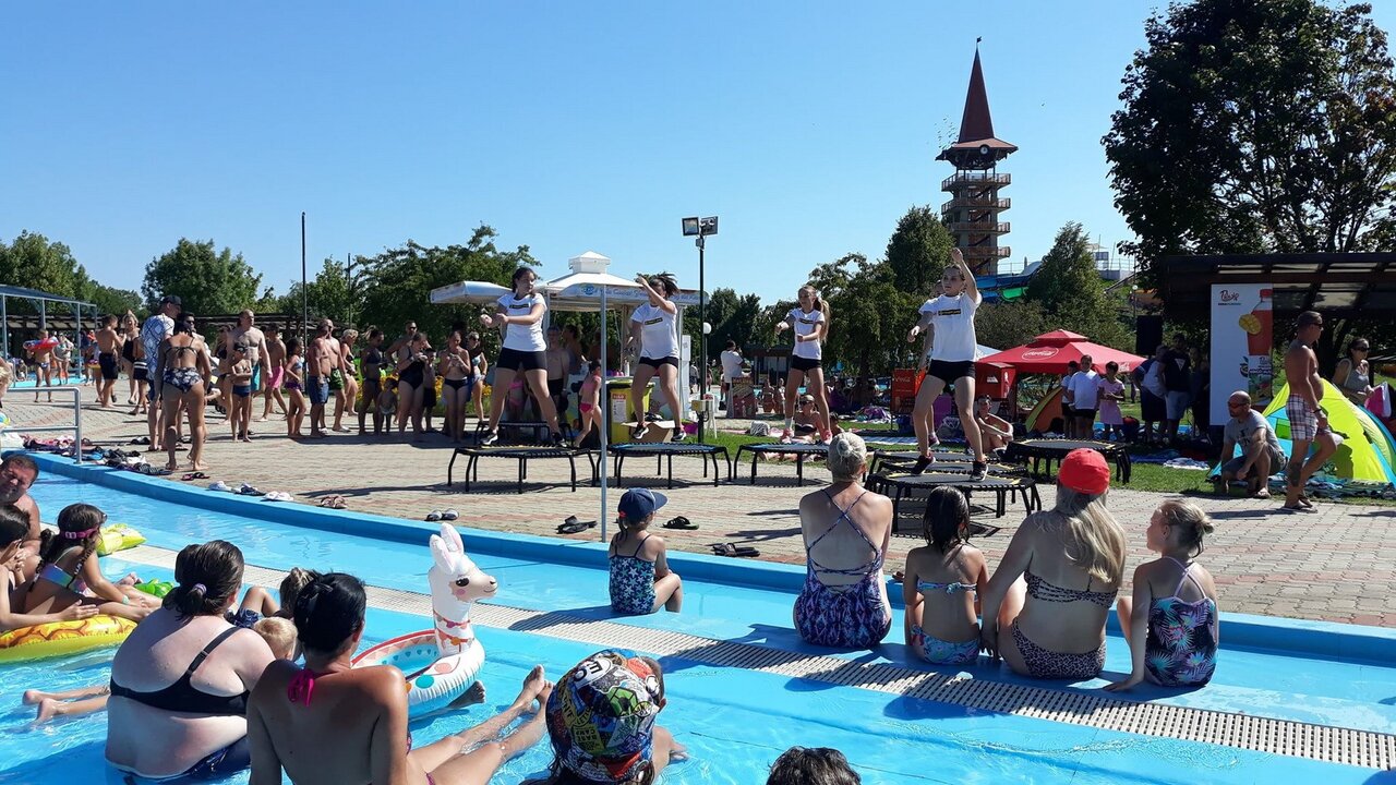 Hungarian AquaCity waterpark