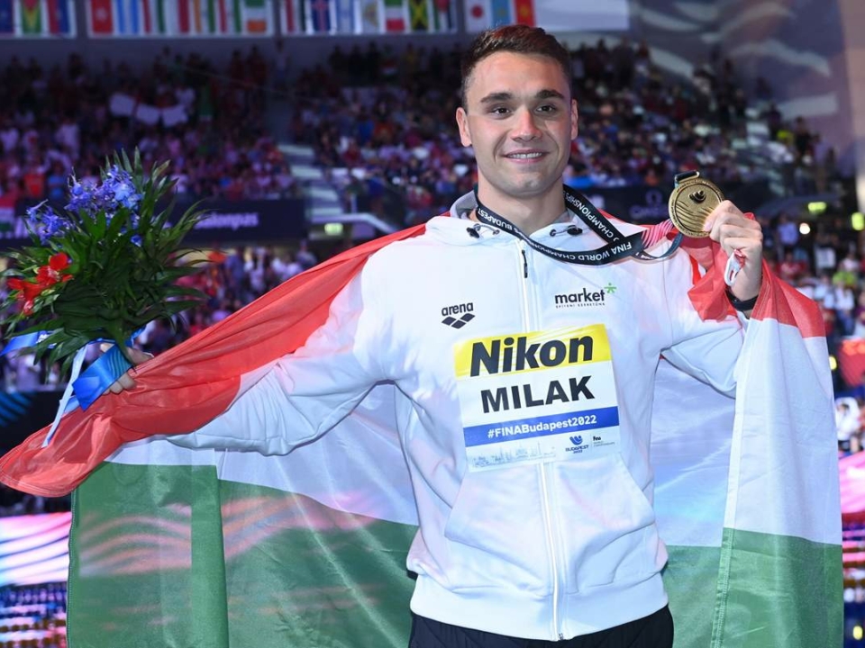 米拉克世界纪录布达佩斯国际泳联 2022